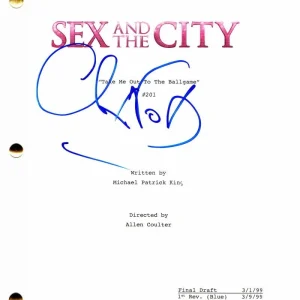 CHRIS NOTH SIGNED AUTOGRAPH SEX AND THE CITY FULL EPISODE SCRIPT - MR BIG, STUD