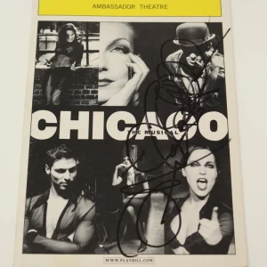MELANIE GRIFFITH SIGNED AUTOGRAPH "CHICAGO" ORIGINAL BROADWAY PLAYBILL - RARE