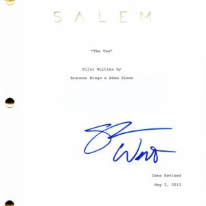 SHANE WEST SIGNED AUTOGRAPH SALEM FULL PILOT SCRIPT - A WALK TO REMEMBER STUD