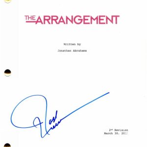 JOSH HENDERSON SIGNED AUTOGRAPH THE ARRANGEMENT FULL PILOT SCRIPT MICHAEL VARTAN