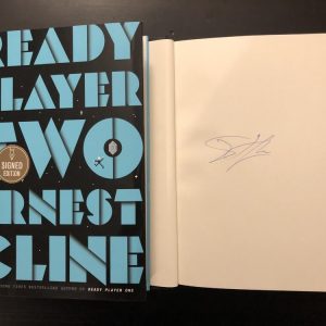ERNEST CLINE SIGNED AUTOGRAPH "READY PLAYER TWO" BOOK - ONE, STEVEN SPIELBERG