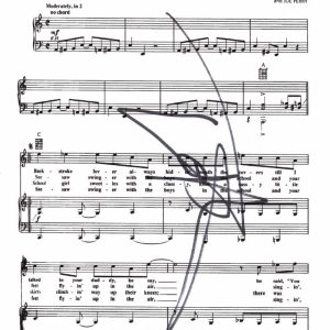 TOM HAMILTON SIGNED AUTOGRAPH "WALK THIS WAY" SHEET MUSIC AEROSMITH W/ JOE PERRY