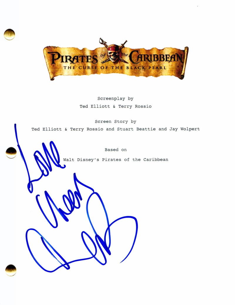 ORLANDO BLOOM SIGNED AUTOGRAPH 