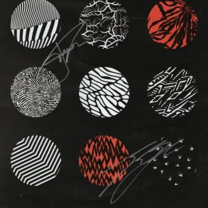 TWENTY ONE PILOTS DUAL SIGNED AUTOGRAPH 11X17 TOUR POSTER PHOTO - BLURRYFACE