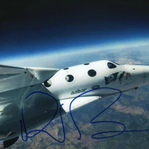 RICHARD BRANSON SIGNED AUTOGRAPH 8x10 PHOTO - VIRGIN GALACTIC 'S VSS UNITY RARE!
