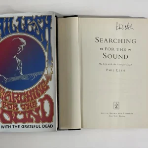 PHIL LESH SIGNED AUTOGRAPH "SEARCHING FOR THE SOUND" BOOK - GRATEFUL DEAD ICON