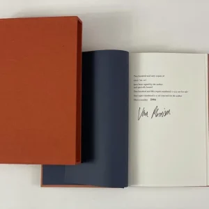 VAN MORRISON SIGNED AUTOGRAPH "KEEP 'ER LIT" BOOK HAND #'D 246/260 RARE W/ ACOA