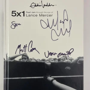 PEARL JAM BAND (X5) SIGNED AUTOGRAPH "5x1" PHOTO BOOK - EDDIE VEDDER ACOA & REAL