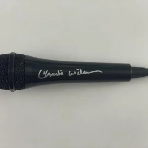 CHARLIE WILSON SIGNED AUTOGRAPH MICROPHONE MIC - THERE GOES MY BABY SINGER PSA