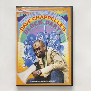 DAVE CHAPPELLE SIGNED AUTOGRAPH CHAPPELLE'S BLACK PARTY DVD - COMEDY LEGEND