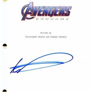 WINSTON DUKE SIGNED AUTOGRAPH AVENGERS ENDGAME MOVIE SCRIPT M'BAKU BLACK PANTHER