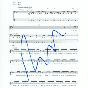BECK HANSEN SIGNED AUTOGRAPH "LOSER" SHEET MUSIC - ODELAY, SEA CHANGE, RARE!
