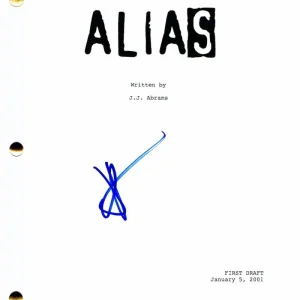 JJ ABRAMS SIGNED AUTOGRAPH ALIAS FULL PILOT SCRIPT - STAR WARS, FELICITY, LOST