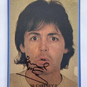 SIR PAUL MCCARTNEY SIGNED AUTOGRAPH MCCARTNEY II SHEET MUSIC BOOK - BEATLES JSA