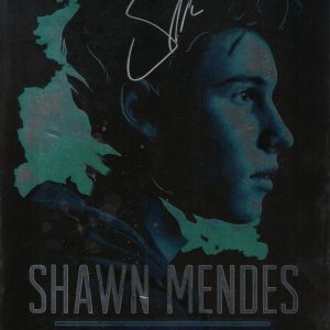SHAWN MENDES SIGNED AUTOGRAPH ILLUMINATE WORLD TOUR CONCERT POSTER - WONDER RARE
