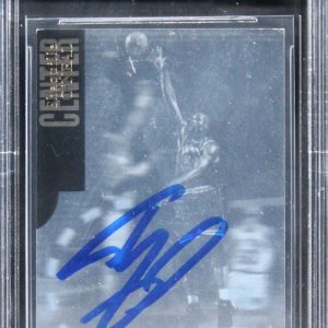 Shaquille O'Neal Signed 1996 Colls Choice Intl SE Holo #H7 Card Auto 10 BAS Slab