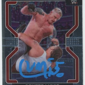 Dexter Lumis WWE Authentic Signed 2022 Panini Prizm #128 Card BAS #BS86751