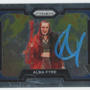 Alba Fyre WWE Authentic Signed 2024 Panini Prizm #34 Card BAS #BS86778