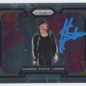 Channing "Stacks" Lorenzo WWE Signed 2024 Panini Prizm #8 Card BAS #BS86748