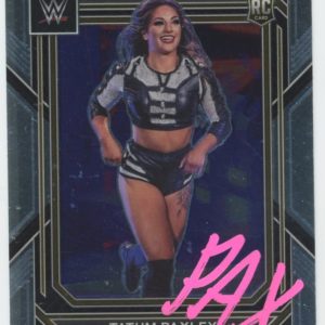 Tatum Paxley WWE Authentic Signed 2023 Panini Prizm #102 Card BAS #BS86872