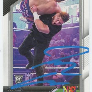 WWE Joe Gacy Authentic Signed 2022 Panini NXT #77 Rookie Card BAS #BS86792