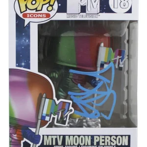 Sia Authentic Signed MTV Moon Person #18 Funko Pop Vinyl Figure JSA #AN79564