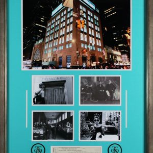 Charles Tiffany Authentic Signed & Framed 1.5x8.5 Cut Signature BAS #AE13690