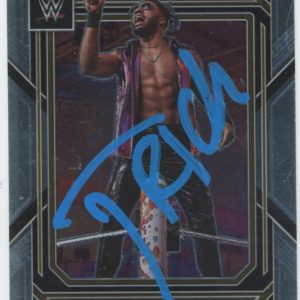 Trick Williams WWE Authentic Signed 2023 Panini Prizm #142 Card BAS #BS86836