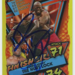 Bobby Lashley WWE Authentic Signed 2021 Topps #64 Card BAS #BS86736