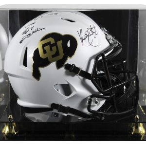 Colorado Stewart & Westbrook "Miracle" Signed F/S Speed Rep Helmet W/ Case BAS W