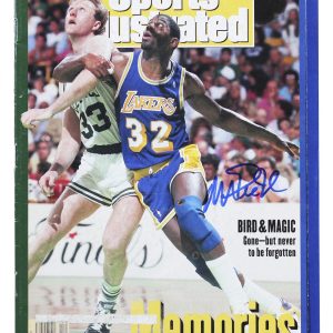 Lakers Magic Johnson Signed 1992 Sports Illustrated Magazine BAS Wit #3W387271