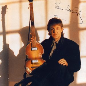 Paul McCartney The Beatles Authentic Signed 10x12 Photo BAS #AE16914