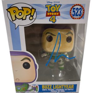 Tim Allen Signed Buzz Lightyear Funko 523 Toy Story Authentic Autograph Beckett
