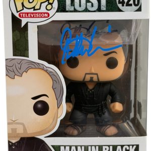 Titus Welliver Signed Man in Black Funko Lost Authentic Autograph Beckett