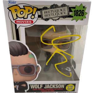 Willem Dafoe Signed Wolf Jackson Funko Bettlejucie Authentic Autograph Beckett