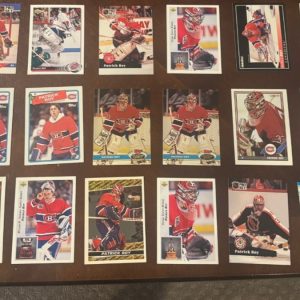 (26) Card Patrick Roy Vintage Card Lot 1980 1990's Montreal Canadiens NM-MT