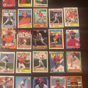 (23) Card Ozzie Smith Lot Rookie 1979 VG - MT St Louis Cardinals