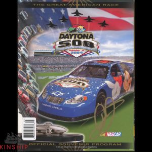 Dale Earnhardt Jr signed 2004 Daytona 500 Program JSA COA NASCAR Auto E301