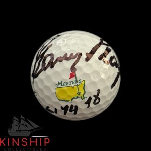 Gary Player signed Masters Logo Golf Ball JSA COA Inscribed 61,74,78 Rare A4103