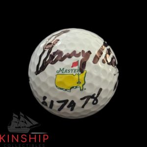 Gary Player signed Masters Logo Golf Ball JSA COA Inscribed 61,74,78 Rare A4109