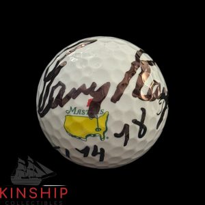 Gary Player signed Masters Logo Golf Ball JSA COA Inscribed 61,74,78 Rare A4110