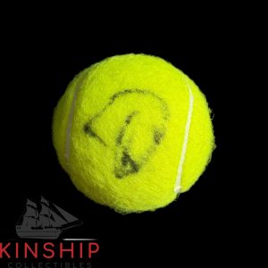 Novak Djokovic signed Wilson Tennis Ball JSA COA Rare Bold Auto A4111