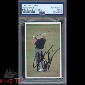 John Daly signed 1994 BBC Question Board Game Card PSA DNA Slab Golf Auto C5123