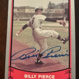 1989 PACIFIC LEGENDS II BILLY PIERCE CHICAGO WHITE SOX signed autographed card