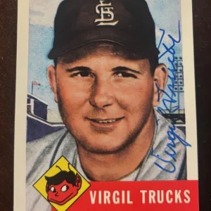 1991 Topps Archives #96 Virgil Trucks signed autographed 1953 card