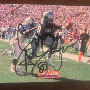 1993 Pro Line Profiles #544 James Lofton SIGNED AUTOGRAPHED CARD Raiders
