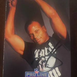 1991 Pro Line Portraits Ronnie Lott signed autographed Los Angeles Raiders Card