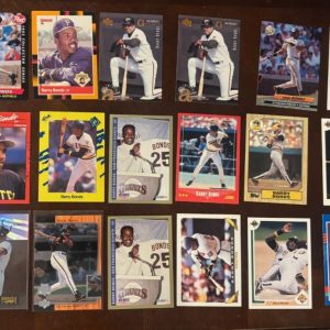 (22) Card Barry Bonds Vintage Card Lot Rookie 1980 1990's San Francisco Giants