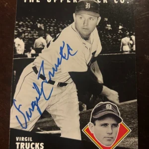 1994 Upper Deck All-Time Heroes Virgil Trucks #39 signed autographed card