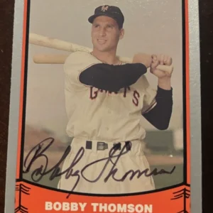 1988 Pacific Legends I #45 Bobby Thomson signed autographed card